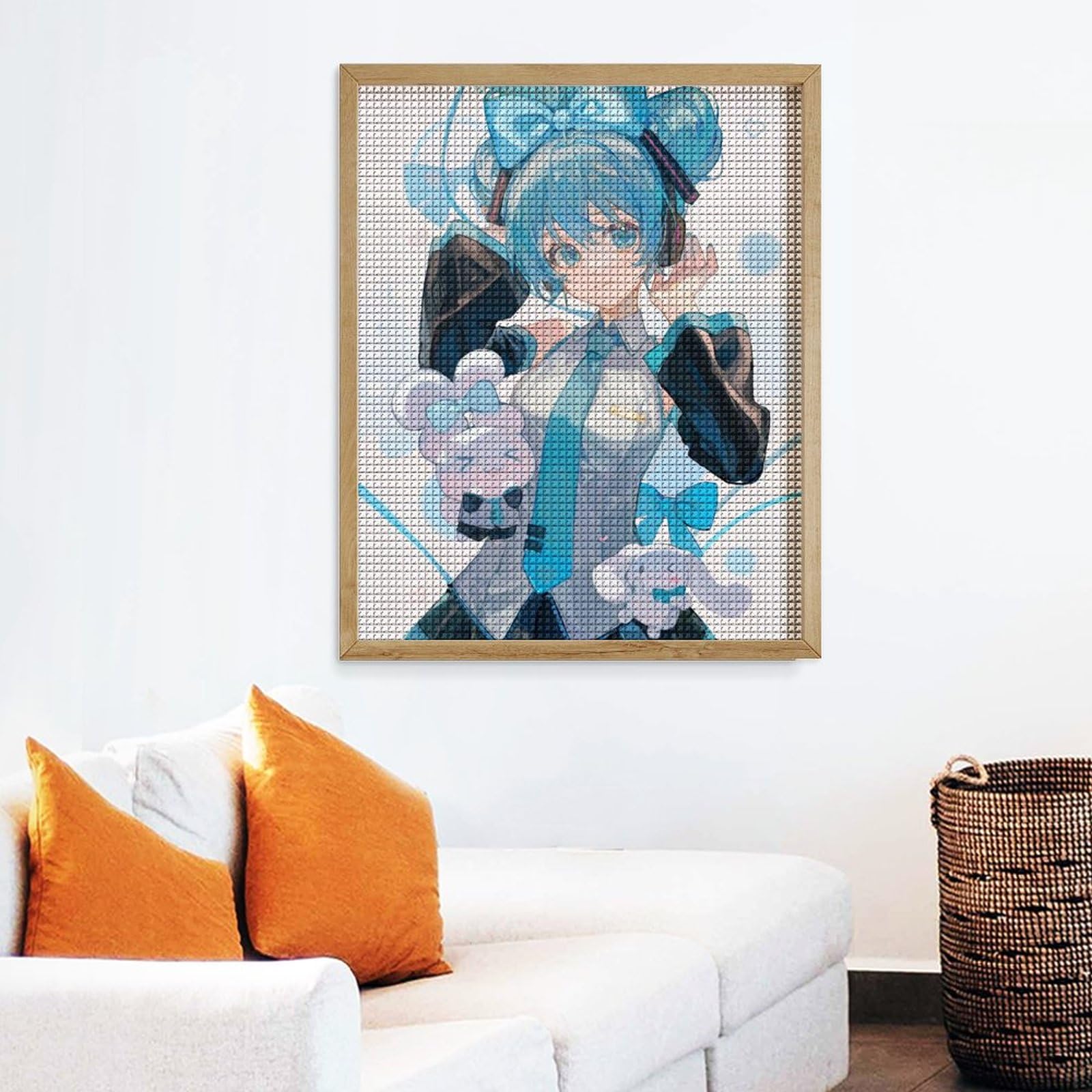 Amazon.co.jp: 初音ミク ダイヤモンドアート セット モザイクアート 5d
